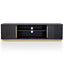 CTV2807-VN Entertainment TV Unit - Black and Brass
