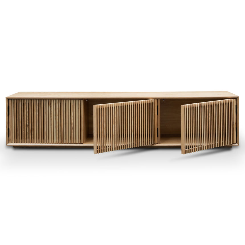 CTV2725-DW 2m Entertainment TV Unit - Natural Ash Veneer