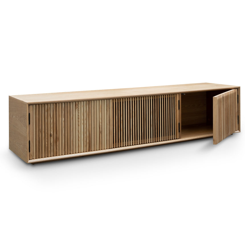 CTV2725-DW 2m Entertainment TV Unit - Natural Ash Veneer