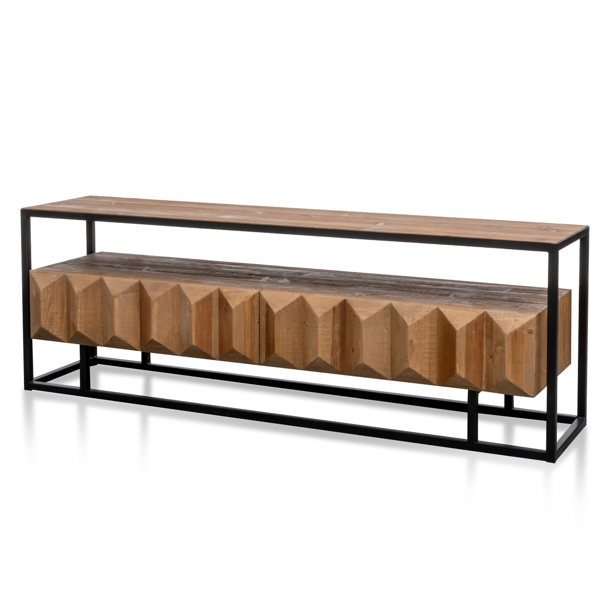 CTV2925NI 1.8m Entertainment TV Unit Nat... Calibre Furniture