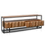 CTV2925-NI 1.8m Entertainment TV Unit - Natural with Black Frame