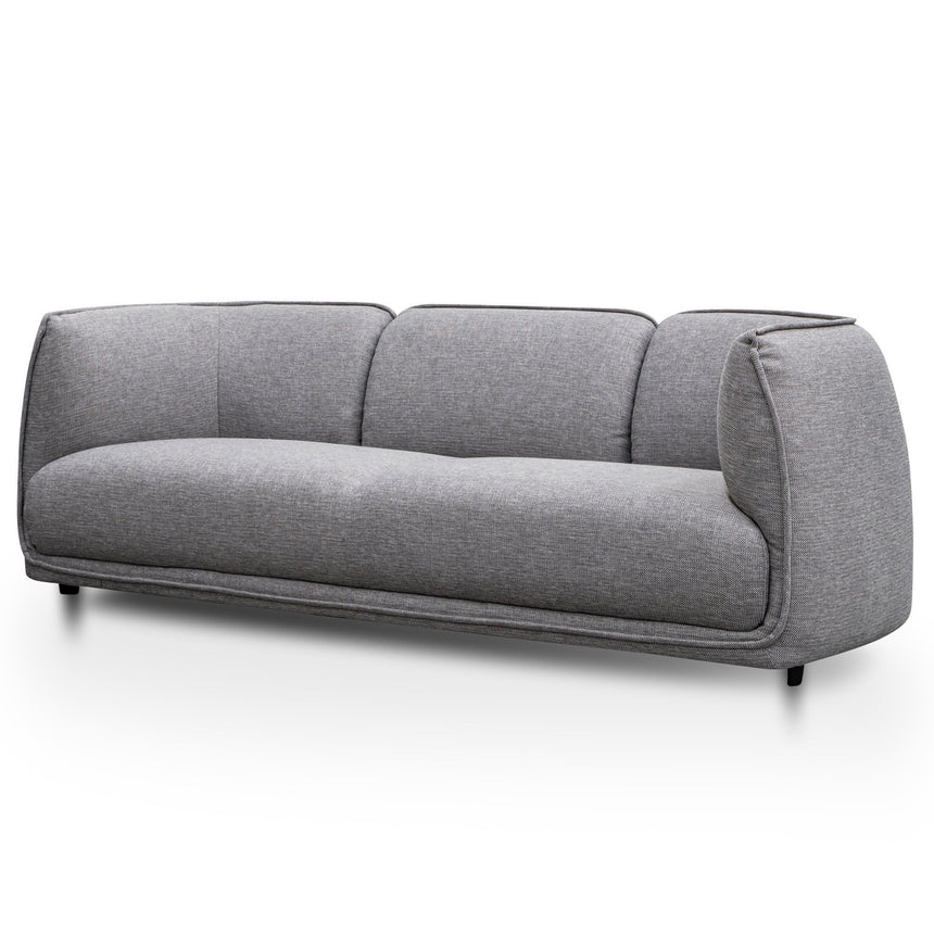 CLC8778-CA 3 Seater Fabric Sofa - Clay Grey