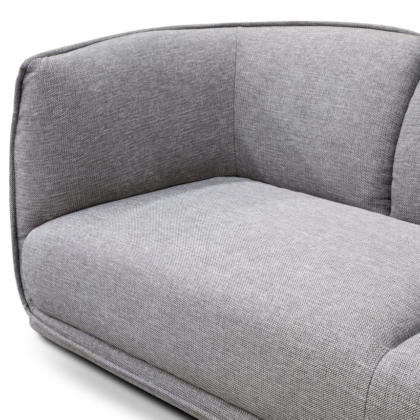 CLC2875-KSO 3 Seater Fabric Sofa- Graphite Grey