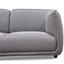 CLC2874-KSO 2 Seater Fabric Sofa- Graphite Grey