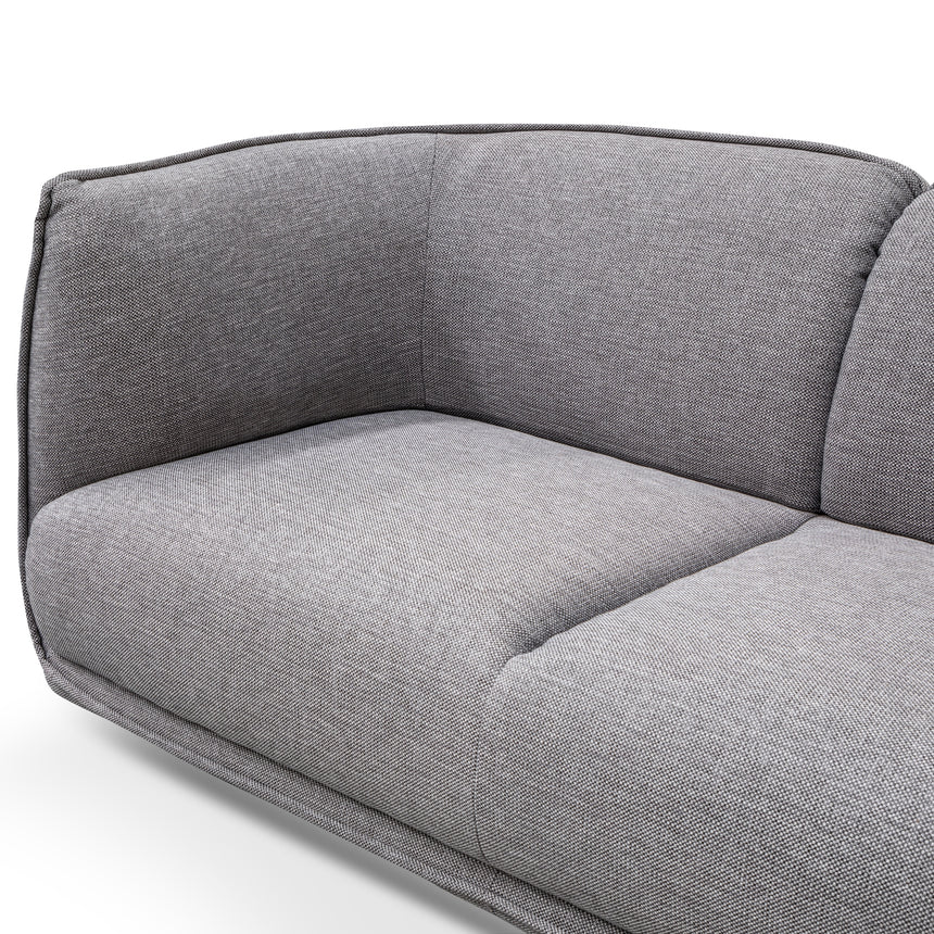 CLC2874-KSO 2 Seater Fabric Sofa- Graphite Grey