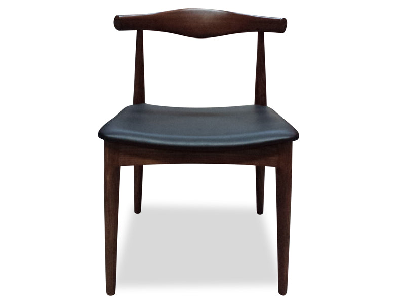 Ex Display - CDC181  Elbow Dining Chair - Dark Brown