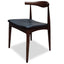 Ex Display - CDC181  Elbow Dining Chair - Dark Brown