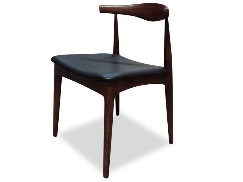 Ex Display - CDC181  Elbow Dining Chair - Dark Brown