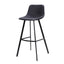 CBS2013-SE 80cm Bar Stool in Black Fabric (Set of 2)