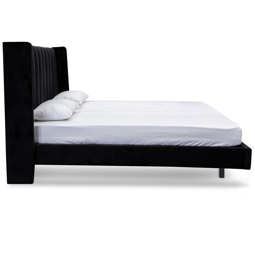 CBD8103-MI Queen Bed Frame - Black Velvet