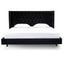 CBD8097-MI King Bed Frame - Black Velvet