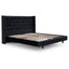 CBD8099-MI Queen Bed Frame - Black Velvet