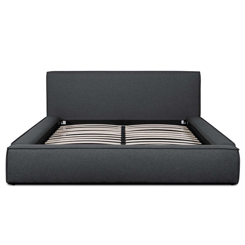 CBD2998-YO - Queen Bed frame in Fossil Grey Fabric