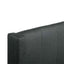 Ex Display - CBD6021-YO - Fabric King Bed in Charcoal Grey with Storage