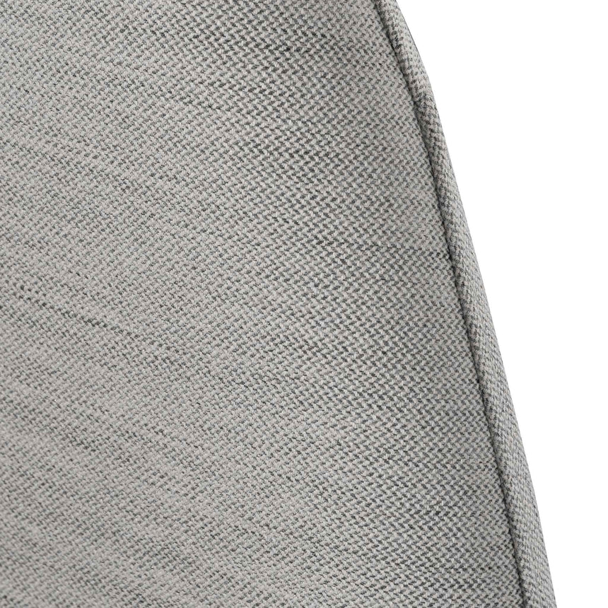 CBD6576-YO Fabric King Bed - Pearl Grey with Storage