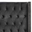 CBD8086-MI Queen Bed Frame - Charcoal Velvet