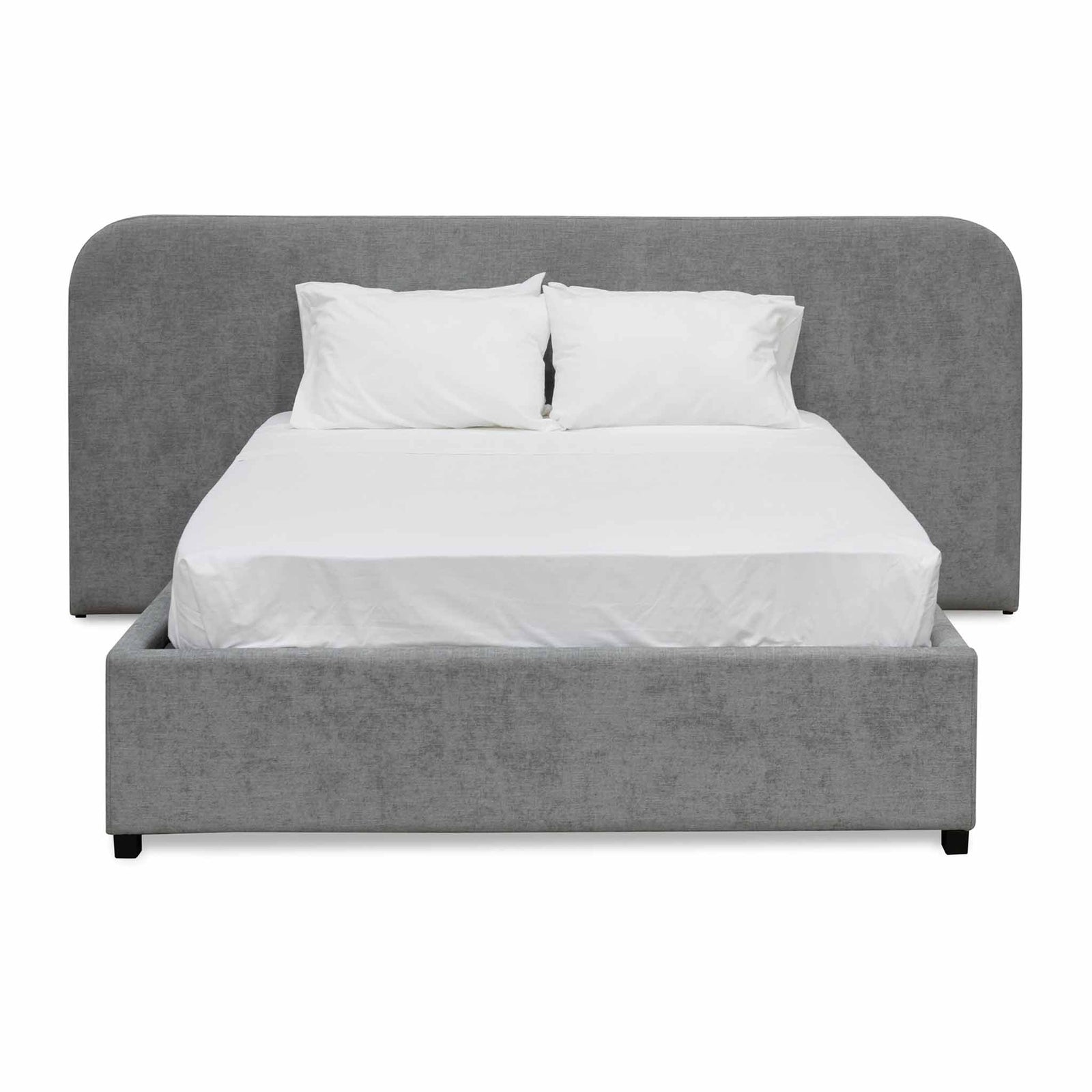 CBD6590MI Queen Bed Frame Flint Grey Calibre Furniture
