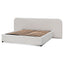 CBD6843-MI King Sized Bed Frame - Snow Boucle