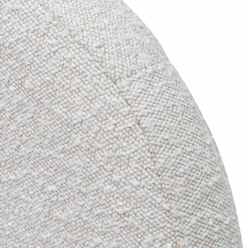CBD6843-MI King Sized Bed Frame - Snow Boucle