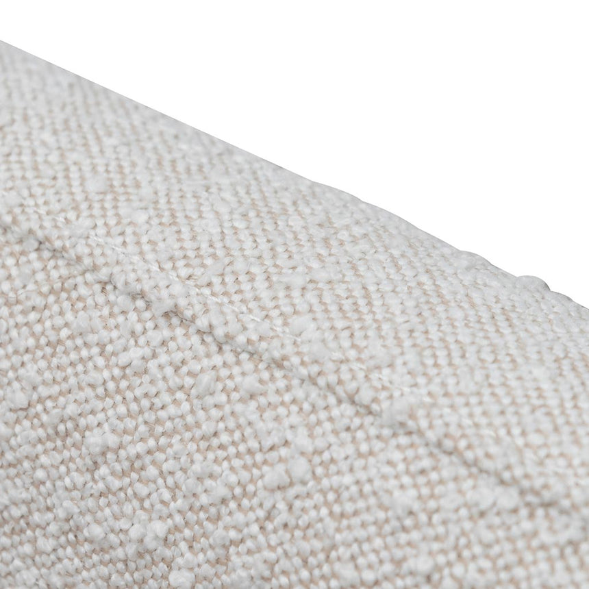 CBD6843-MI King Sized Bed Frame - Snow Boucle