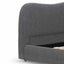 CBD8148-YO Queen Bed Frame - Charcoal Boucle