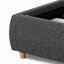 CBD8150-YO King Bed Frame - Charcoal Boucle