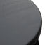 CBS2941-NH 46cm Wooden Seat Low Stool - Full Black