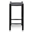 CBS2978-OW 65cm Oak Bar Stool - Black