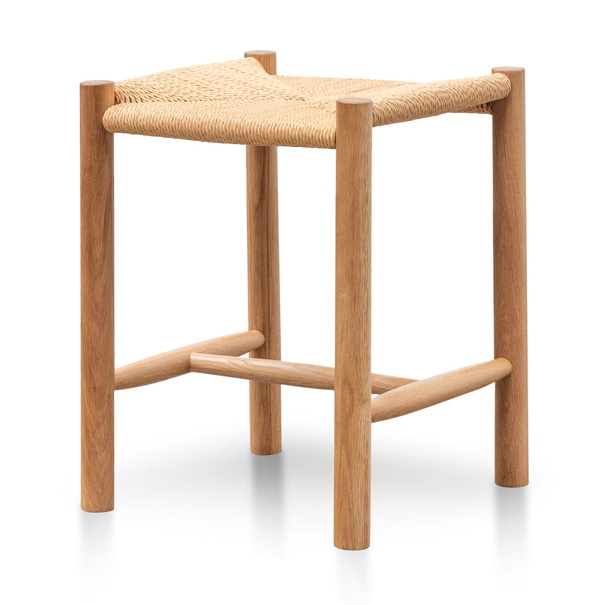 CBS2979-OW Oak Low Stool - Natural