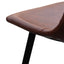CBS6219-SE 80cm Bar Stool - Cinnamon Brown PU Leather (Set of 2)