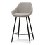 CBS6683-SE - 68cm Fabric Bar Stool - Beige - (Set of 2)