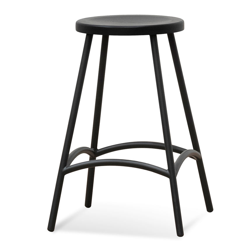 CBS6880-NH - 65cm Barstool - Full Black