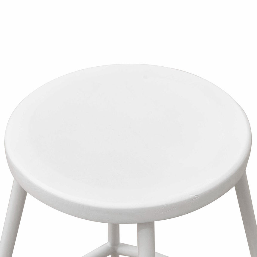 CBS6881-NH - 65cm Barstool - White