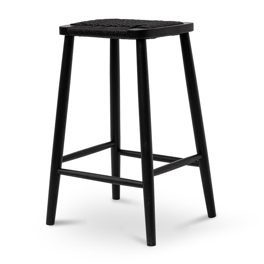 CBS8633-SE - 68cm Fabric Bar Stool - Spec Charcoal - (Set of 2)