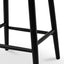 CBS8016-OW 65cm Bar Stool - Full Black