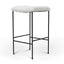 CBS8164-SU 65cm Bar Stool - White Synthetic Wool