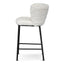 CBS8211-FH 65cm Fabric Bar Stool - Cloud Fur (Set of 2)