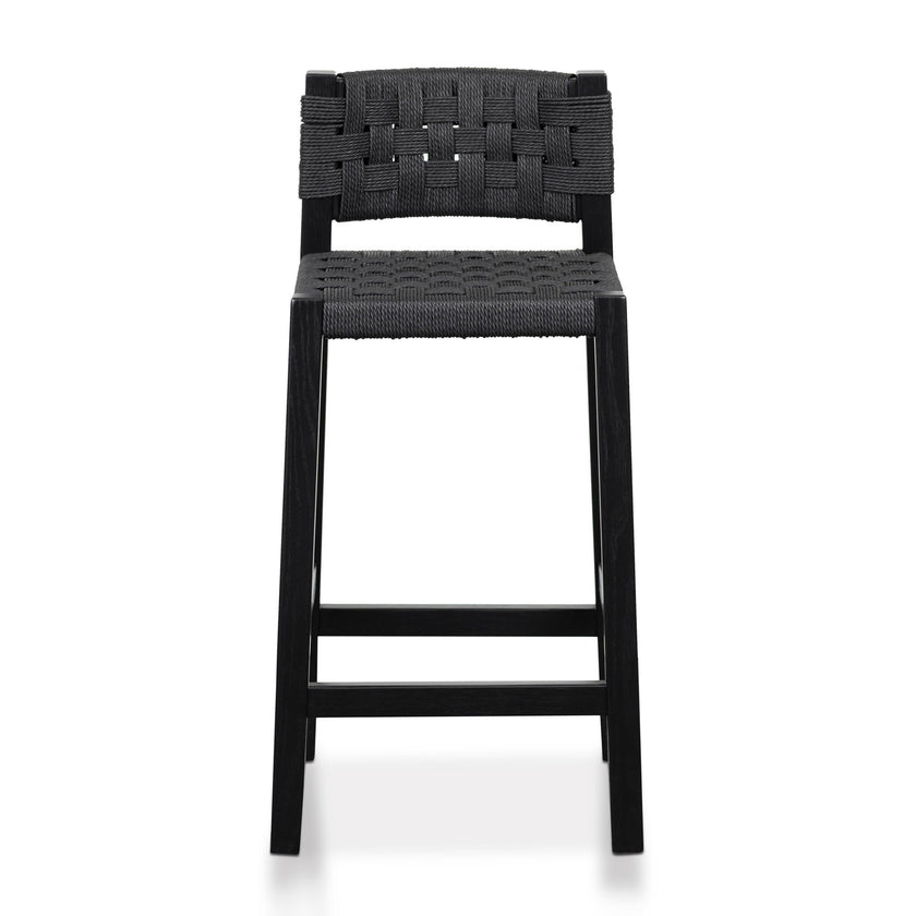 CBS8213-OW Rattan Bar Stool - Black