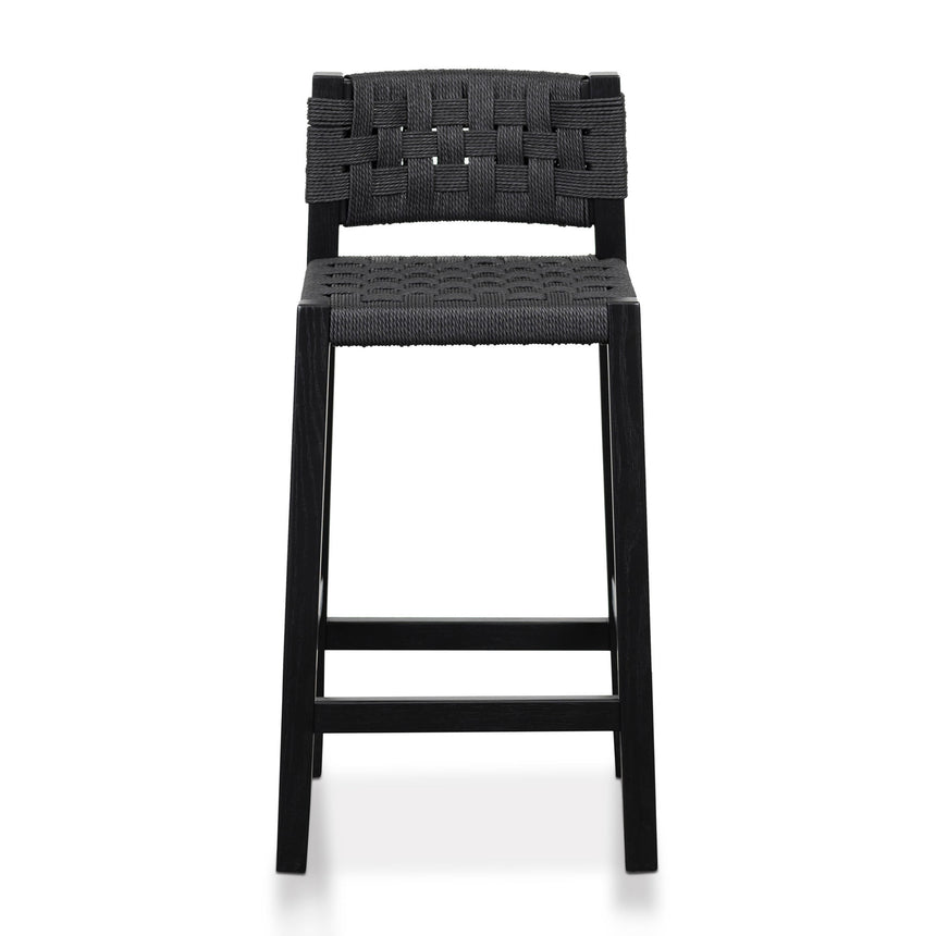 CBS8213-OW Rattan Bar Stool - Black