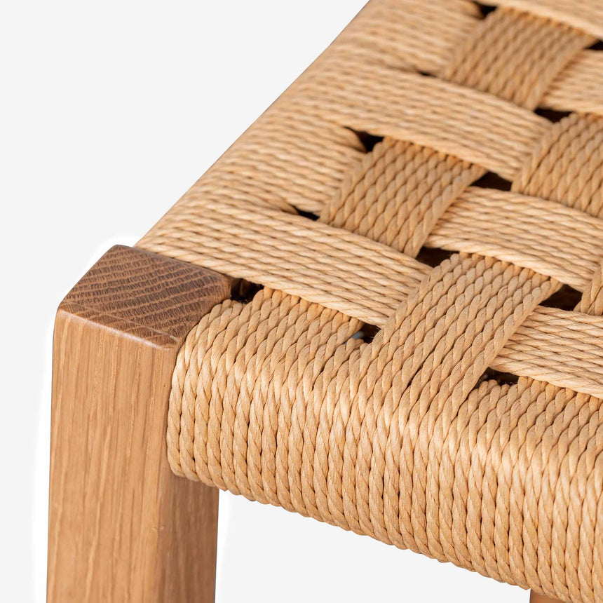 CBS8214-OW 65cm Rattan Bar Stool - Natural