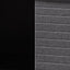 CDT6548-SN Inter-layered Black Storage Cabinet - Grey Doors