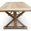 Ex Display - CDT501 Dining Table 1.98m - Rustic Natural