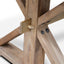 Ex Display - CDT501 Dining Table 1.98m - Rustic Natural