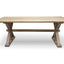 Ex Display - CDT501 Dining Table 1.98m - Rustic Natural