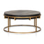 CCF2933-NI 100cm Round Coffee Table - Golden
