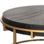 CCF2933-NI 100cm Round Coffee Table - Golden