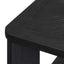 CCF6084-CH Square ELM Coffee Table - Black