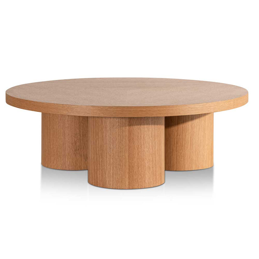 CDT6985-CN 1.5m Wooden Round Dining Table - Natural