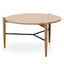 CCF6602-KD Round Coffee Table - Natural