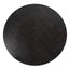 CCF6732-VN Round Coffee Table - Peppercorn and Brass